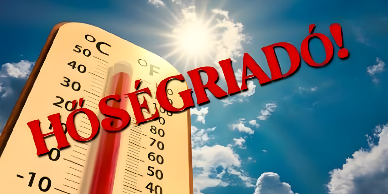 III. fokú hőségriasztás (2025. július 24-július 26.)