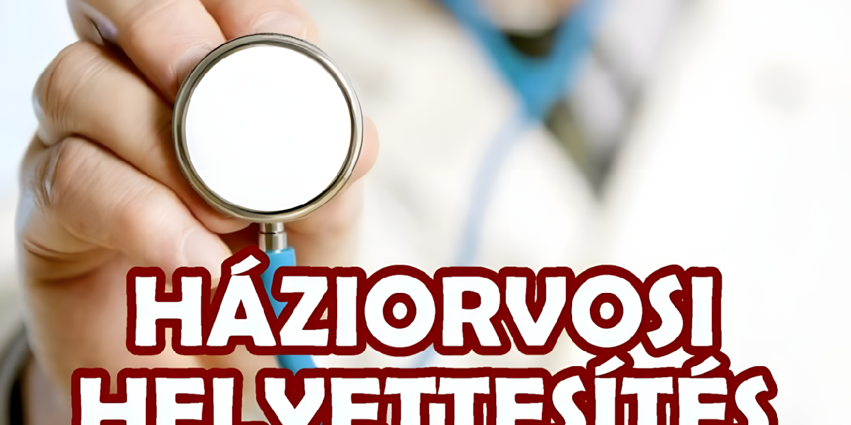 Háziorvosi rendelés változás (2025. 07. 10-csütörtök, 2025. 07. 11-péntek)